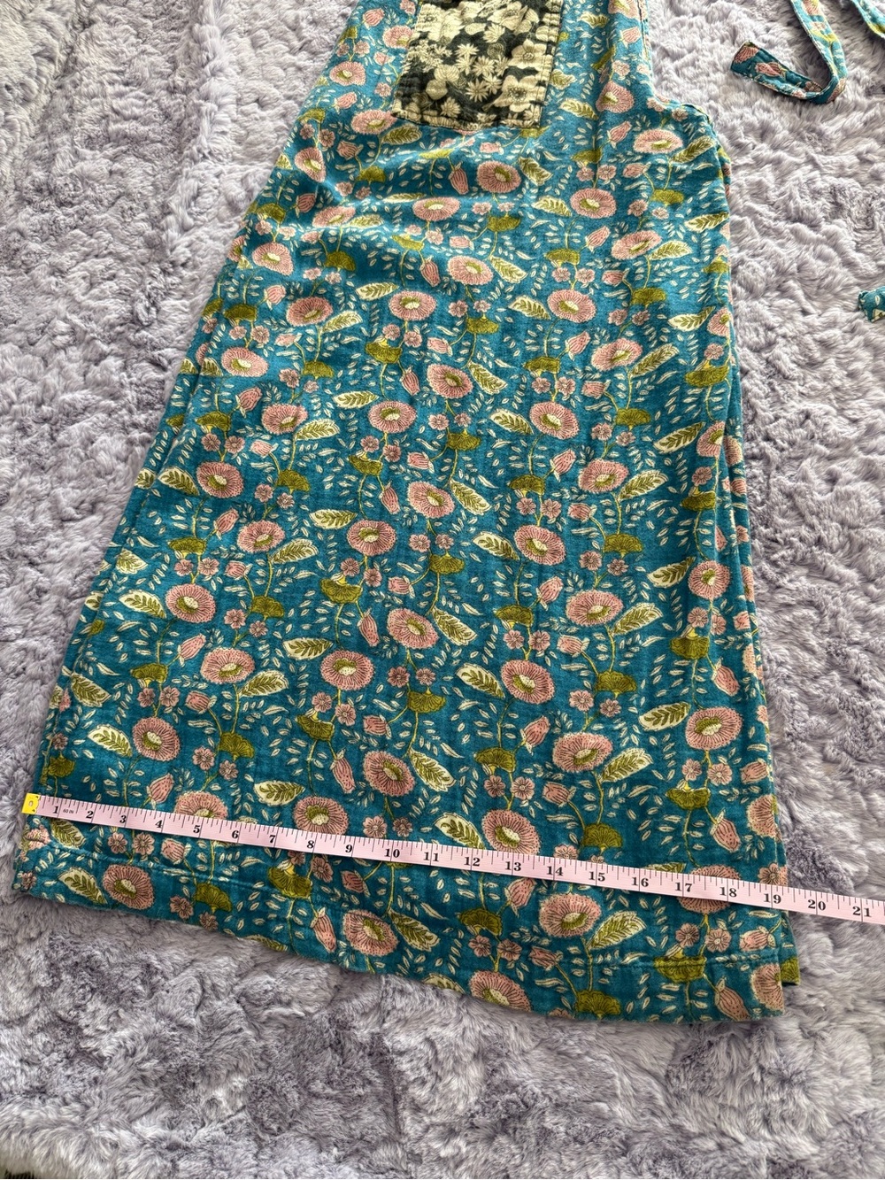 Natural Life | Dakota Tie-back Overalls | Floral | S - Picture 4 of 6
